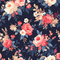 A Seamless Floral Pattern