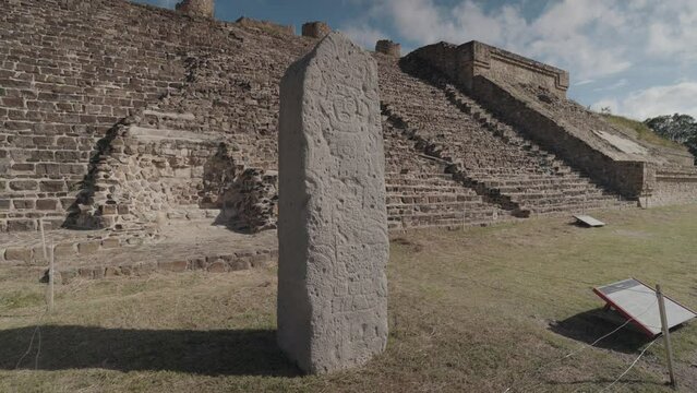 Monte Albán large pre-Columbian archaeological site in the Santa Cruz Xoxocotlán Municipality Oaxaca Mexico