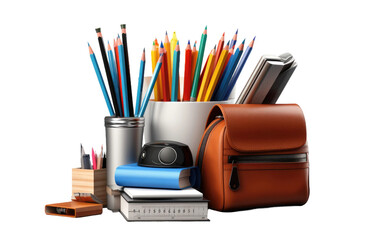 Elevate Writing with StationeryScribe Excellence on a White or Clear Surface PNG Transparent Background