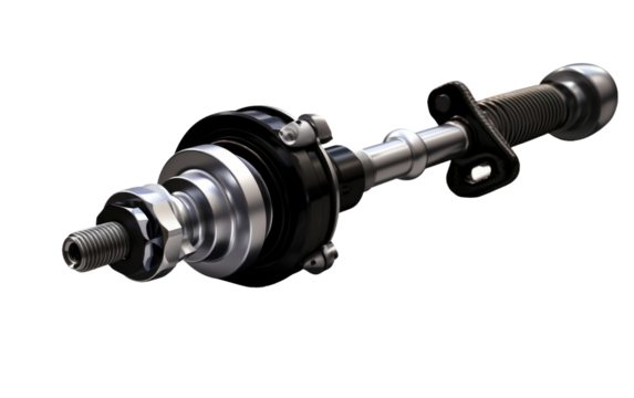 Efficient Handling: Inside Steering Rack Box on a White or Clear Surface PNG Transparent Background