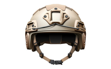 Tactical Helmet Precision Defense Gear on a White or Clear Surface PNG Transparent Background