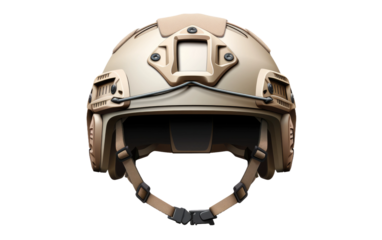 Tactical Helmet Precision Defense Gear on a White or Clear Surface PNG Transparent Background