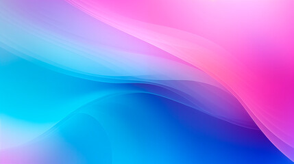 Obraz premium Blue, purple, green and pink gradient. Soft pastel color gradient. Blurred abstract background