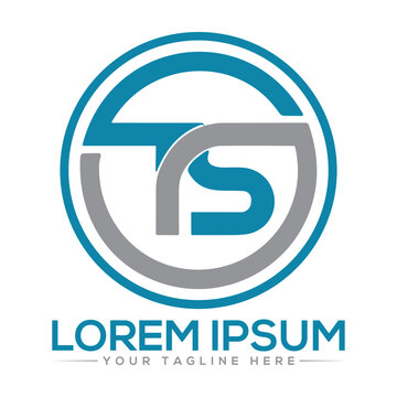 TS Logo Design Unique and Modern Logo Design