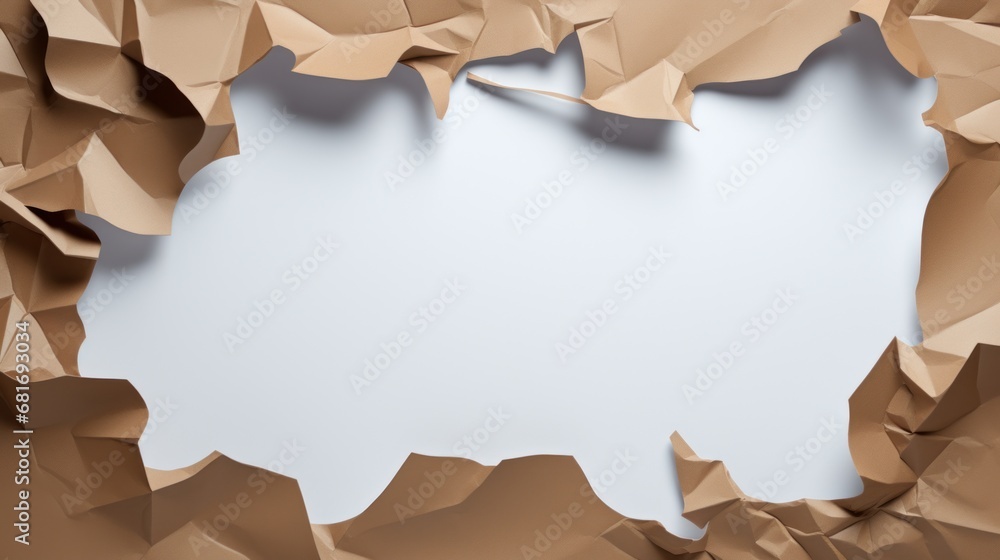 Aufkleber a piece of paper with a hole in the middle and a hole in the middle with a hole in the middle.