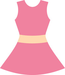 Mini dress illustration