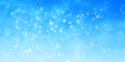 Tło zimowe, Nowy Rok,  graficzny efekt bokeh - 681698671