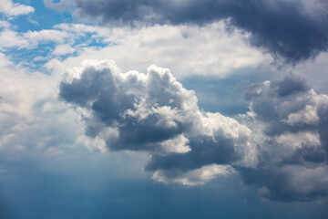 White cloud texture. Air material backdrop. Sky effect pattern.