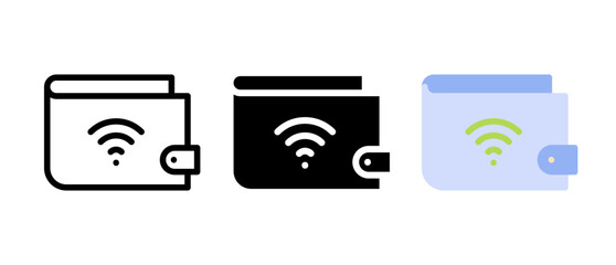Digital wallet icon