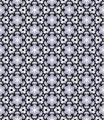 Multi color seamless abstract pattern. Background and backdrop. Multi Colored. Colorful ornamental design. Colored mosaic ornaments. Vector graphic illustration. EPS10.