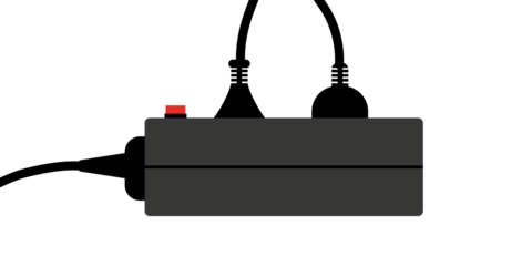 outlet cartoon. free space for text. wallpaper.