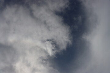 Abstract background from clouds in the sky.