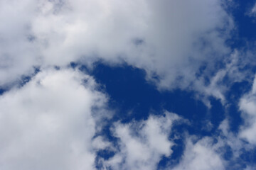 Fototapeta premium Abstract background from cirrus clouds.