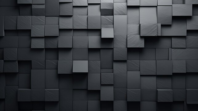3d render of a consistent tiled background of extruding pieces
