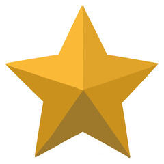 Obraz premium Yellow star
