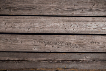 Old brown wooden background. Timber board texture