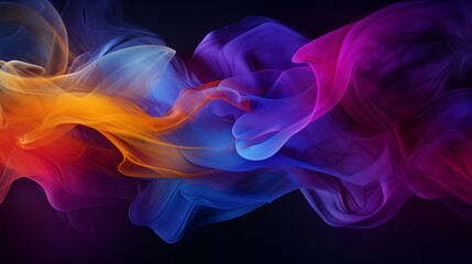 Abstract dim background with distinctive colors