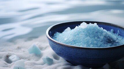 sea salt for baths and treatments.