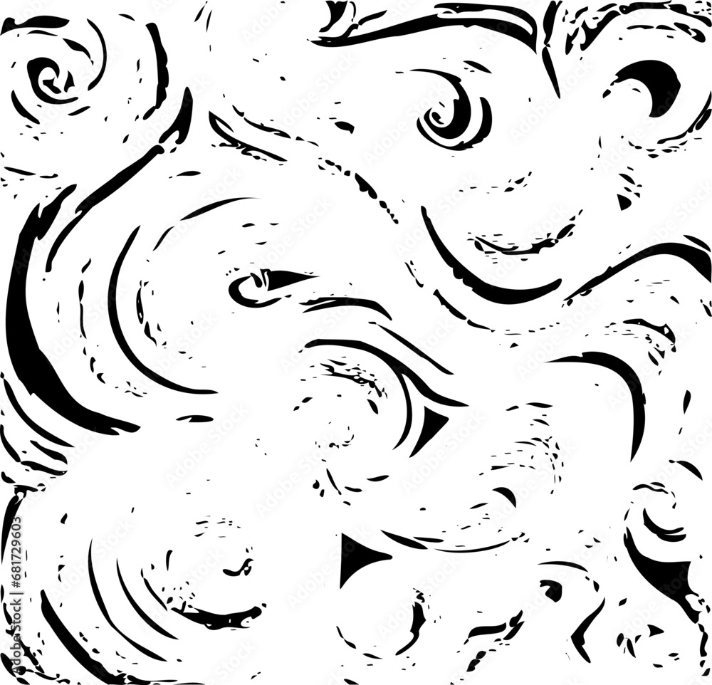 Poster vector brush sroke texture. distressed uneven grunge background. abstract distressed vector illustra