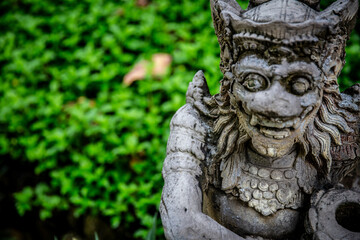 Indonesian statue in Bali