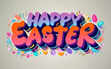 Happy Easter Wallpaper, Illustration, Background