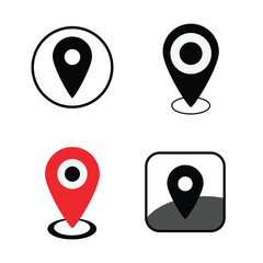 vector location icon design