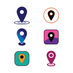 vector location icon design