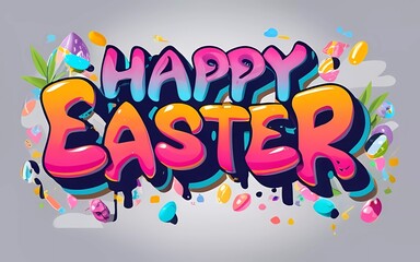 Happy Easter Wallpaper, Illustration, Background