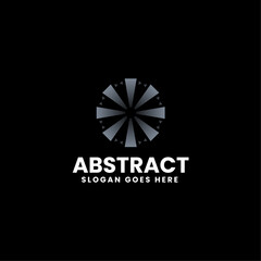Vector Logo Illustration Abstract Gradient Colorful Style