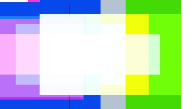 Geometric Colorful Intro Digital Rendering