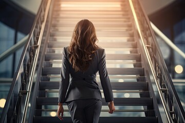 Ascending Ambition: A Professional Woman's Journey Up the Corporate Ladder