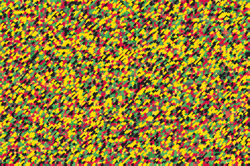 Repeating Rastafarian Ethiopian Colours Random Size Lozenges Background Making African Style Patchwork Visual Effect - Green Red and Yellow on Backdrop - Wallpaper Graphic Design