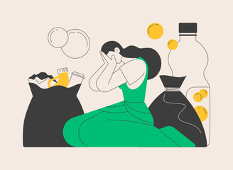 Sanitation access abstract concept vector illustration.