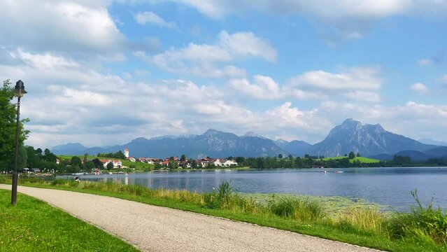 Hopfen am See, Bayern, Deutschland 