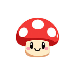 Naklejka premium ai generated, layered, no background, baby mushroom, baby shower, invitation and other projects, png file