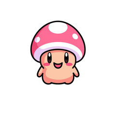 ai generated, layered, no background, baby mushroom, baby shower, invitation and other projects, png file