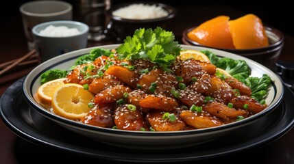 Asian Orange Chicken 