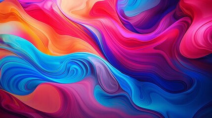 Obraz premium Liquid abstract colorful surface foundation