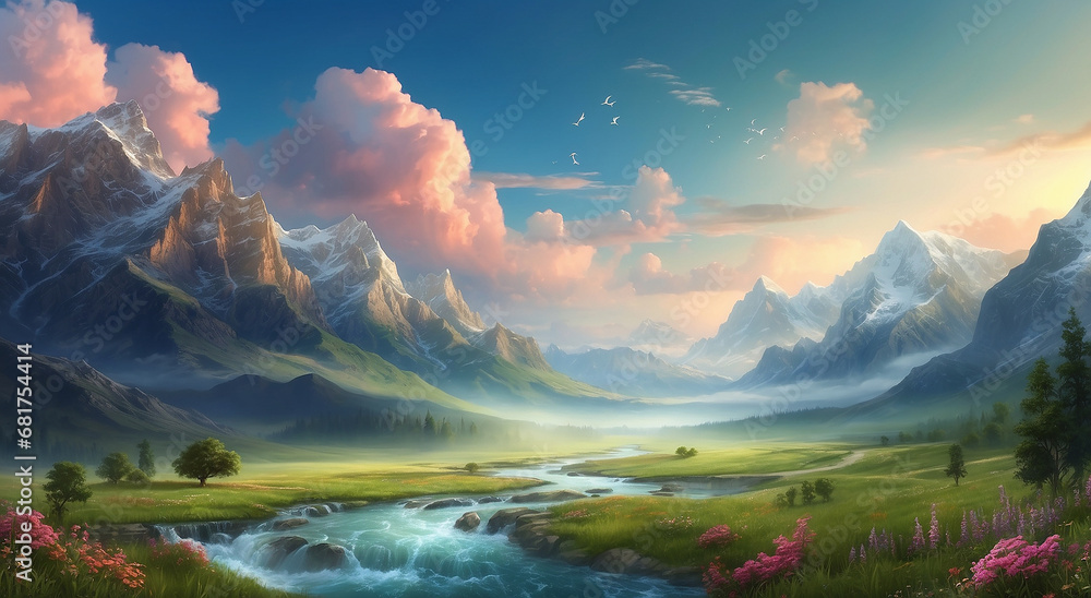 Poster one can extract the knowledge and wisdom by studying nature - ai generative