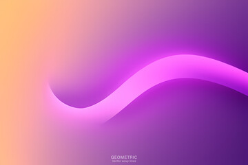 Minimal Abstarct Dynamic textured background design in 3D style with purple color. Vector illustration.