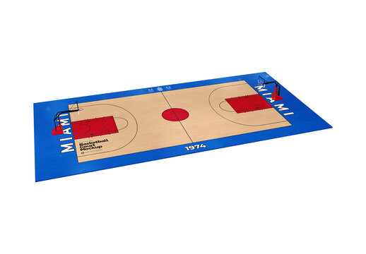Basketball Court Mockup