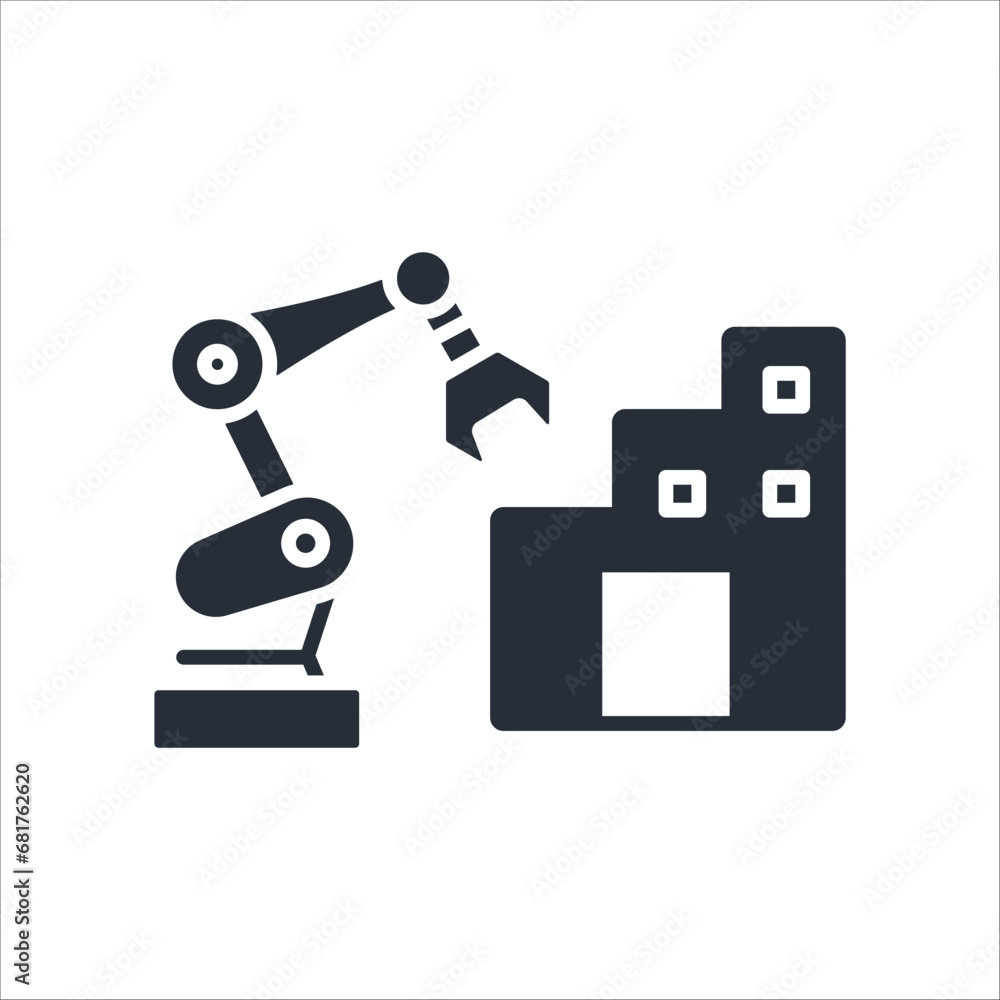 Poster construct icon. vector.editable stroke.linear style sign for use web design,logo.symbol illustration