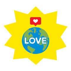 地球_アメリカ・ヨーロッパ・アフリカ_SNS_主線無し