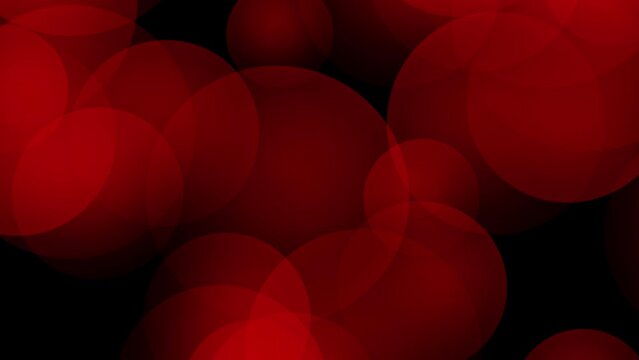 abstract background with round red figures, transition