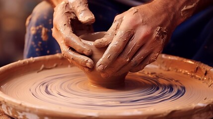 a close-up of hands shaking