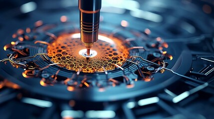 a close up of a music instrument