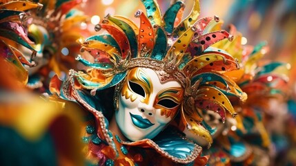 a group of colorful objects