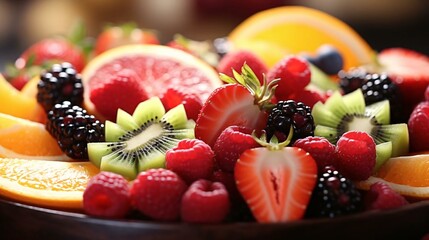 a bowl of fruit