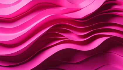 Banner 3D fucsia: Effetto Marmo Trendy con Dinamismo e Luminosit&agrave;
