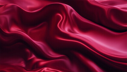 Sfondo satinato rosso di lusso